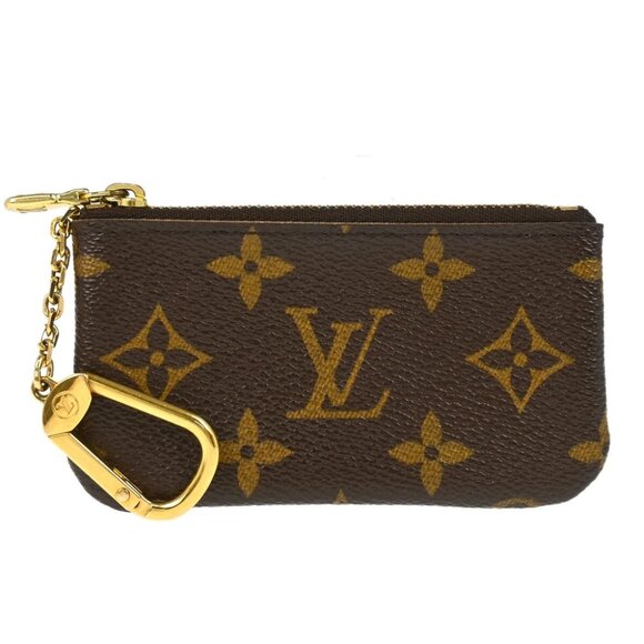 Louis Vuitton Monogram Pochette Cles Coin Purse Wallet - Picture 1 of 7